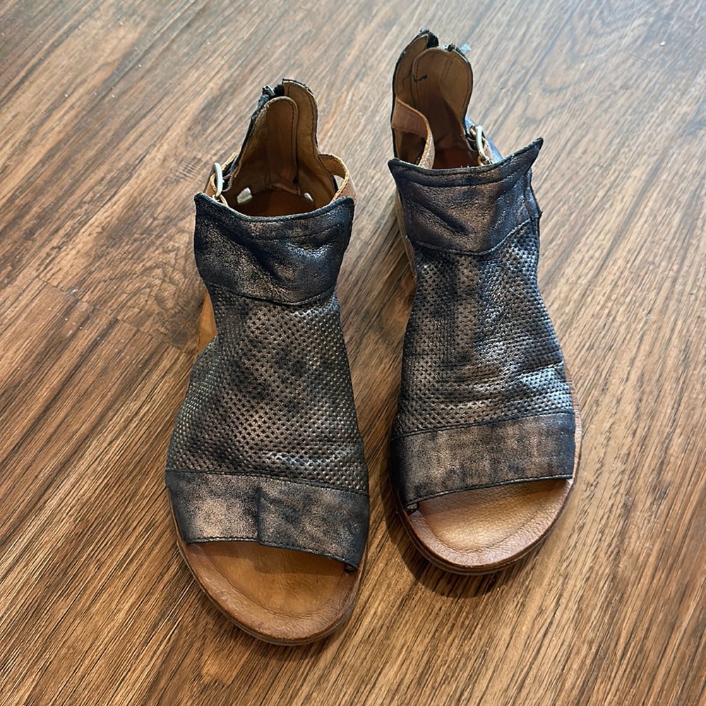 Miz Mooz Navy Sandals